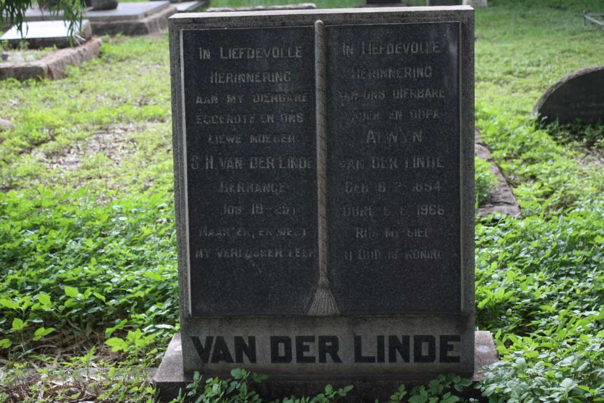 LINDE Alwyn, van der 1894-1966 &amp; S.H. BERRANGE