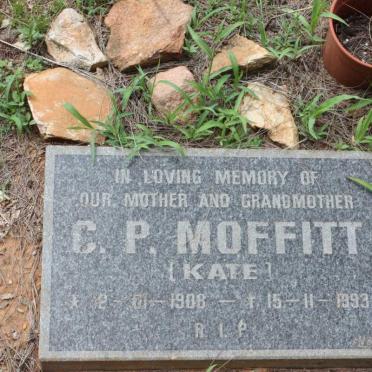 MOFFITT C.P. 1908-1993 :: MOFFITT Charles 1849-1912 &amp; Jane GRAHAME -1933