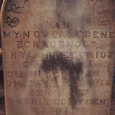 PRETORIUS Hyla nee SPRUYT 1844-1890