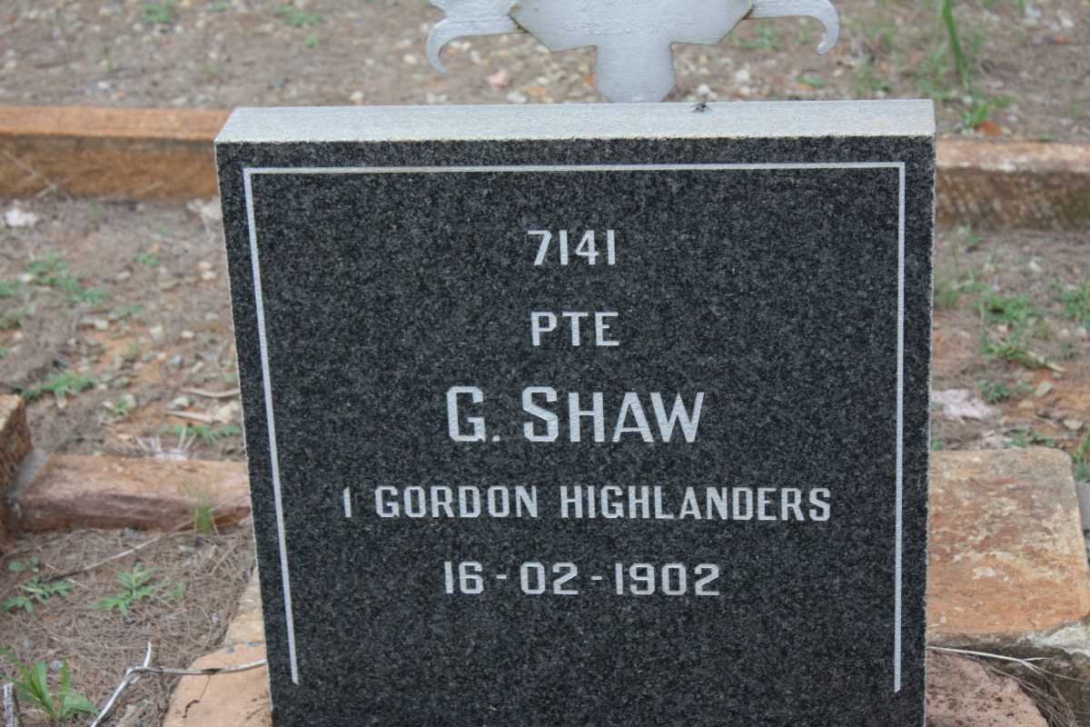 SHAW G. -1902
