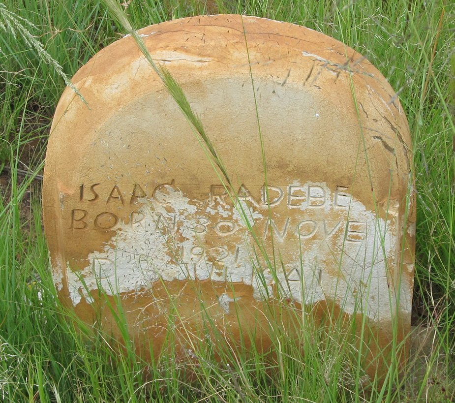 RADEBE Isaac 1921-?