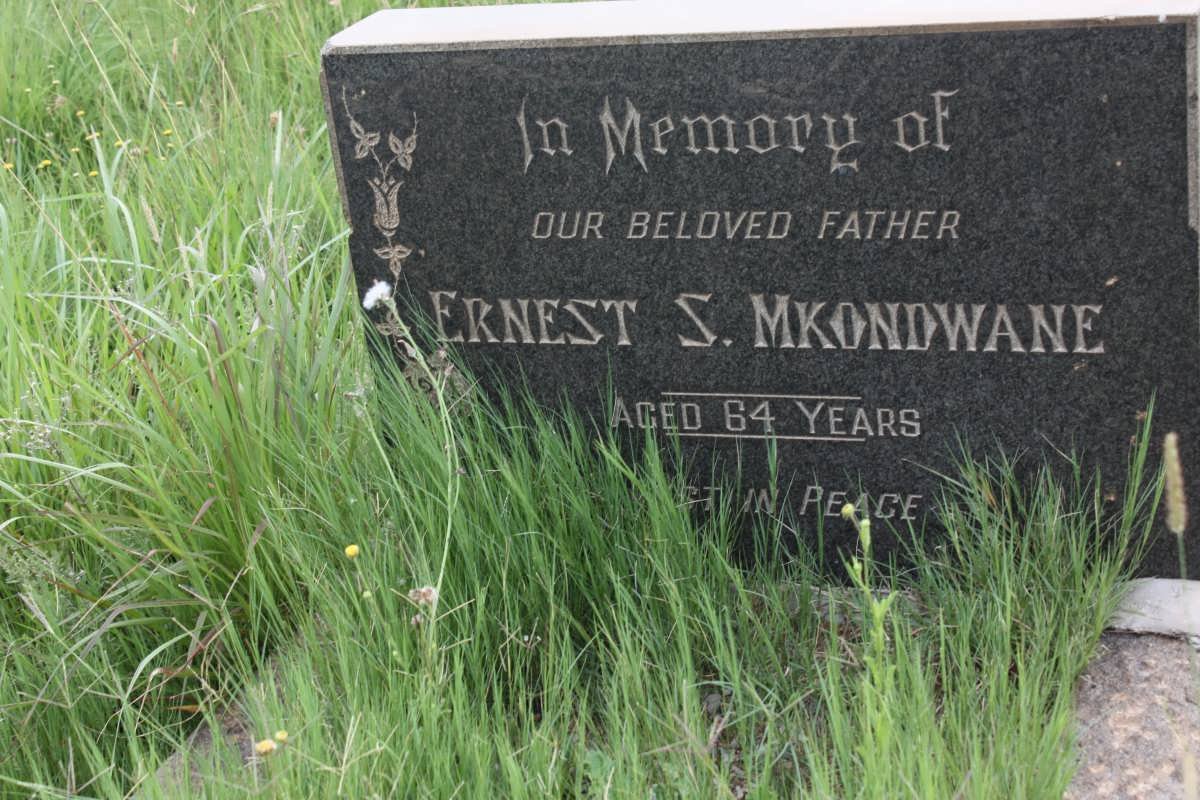 MKONDWANE Ernest S.