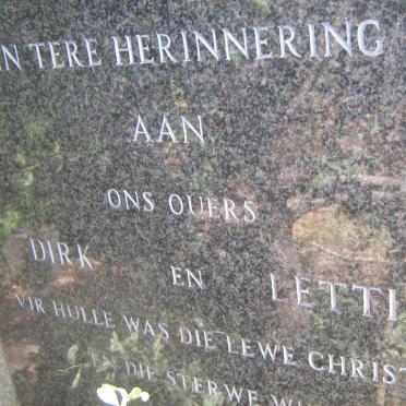 ? Dirk &amp; Lettie
