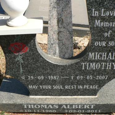 ?LOCK Thomas Albert 1960-2011 :: ?LOCK Michail Timothy 1987-2007