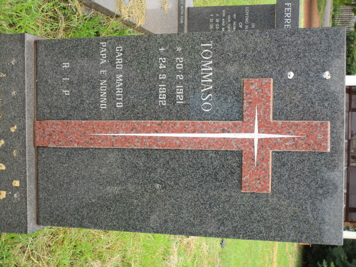 ? Tommaso 1921-1992