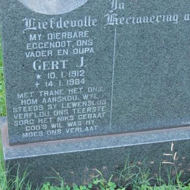 ? Gert J. 1912-1984