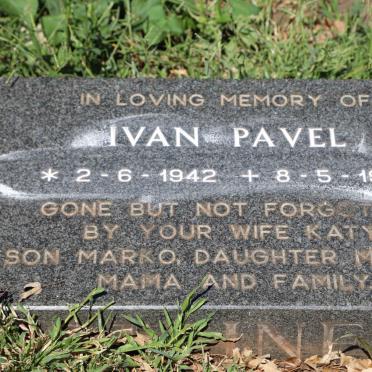 ? Ivan Pavel 1942-1984