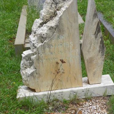 ? Jan Andries 1909-1982