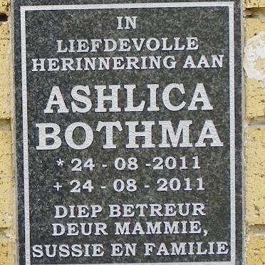 BOTHMA Ashlica 2011-2011