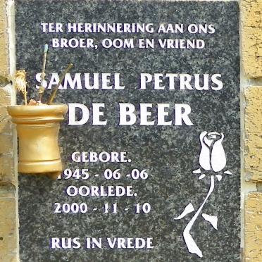 BEER Samuel Petrus, de 1945-2000
