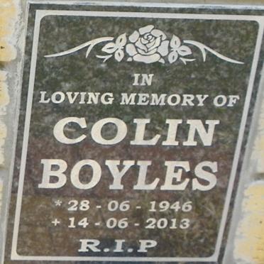 BOYLES Colin 1946-2013