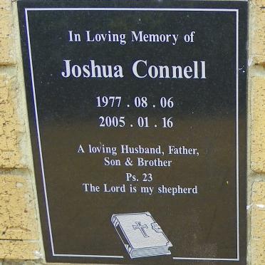 CONNELL Joshua 1977-2005