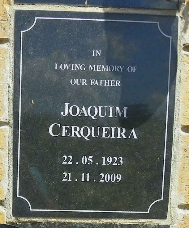 CERQUEIRA Joaquim 1923-2009