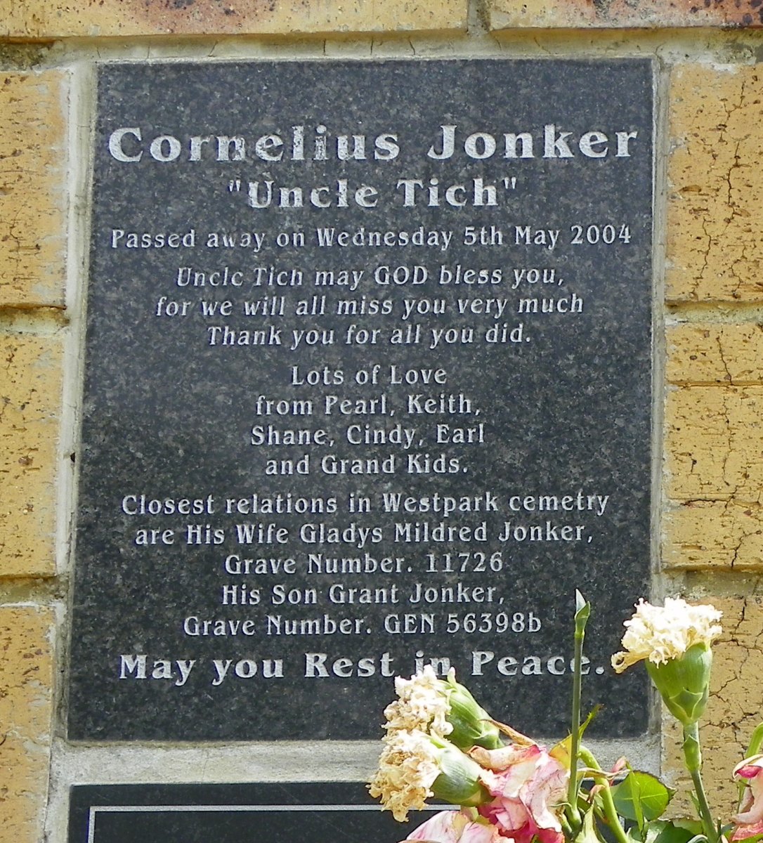 JONKER Cornelius -2004