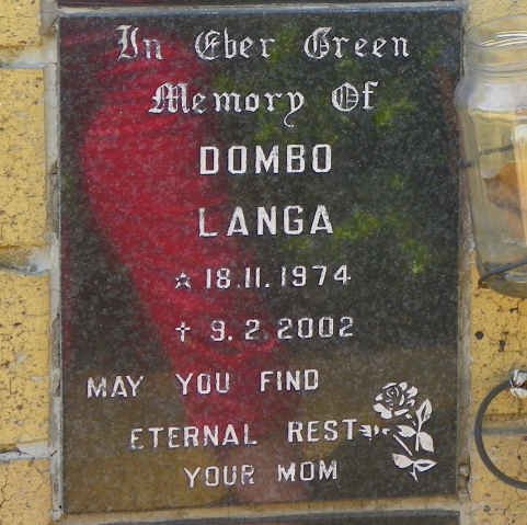 LANGA Dombo 1974-2002