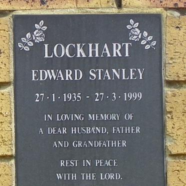 LOCKHART Edward Stanley 1935-1999