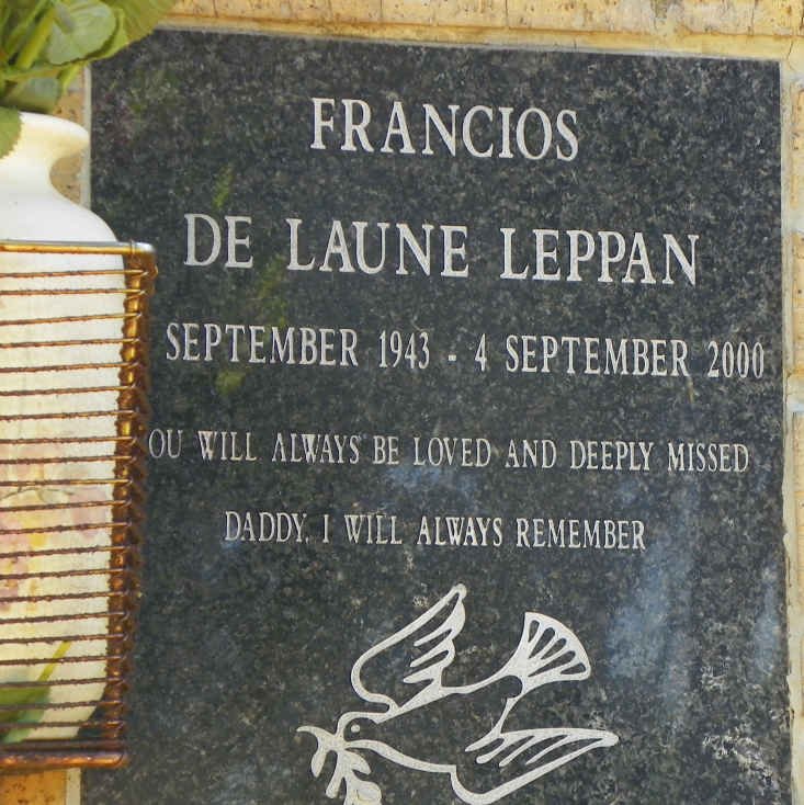 LEPPAN Francois De Laune 1943-2000
