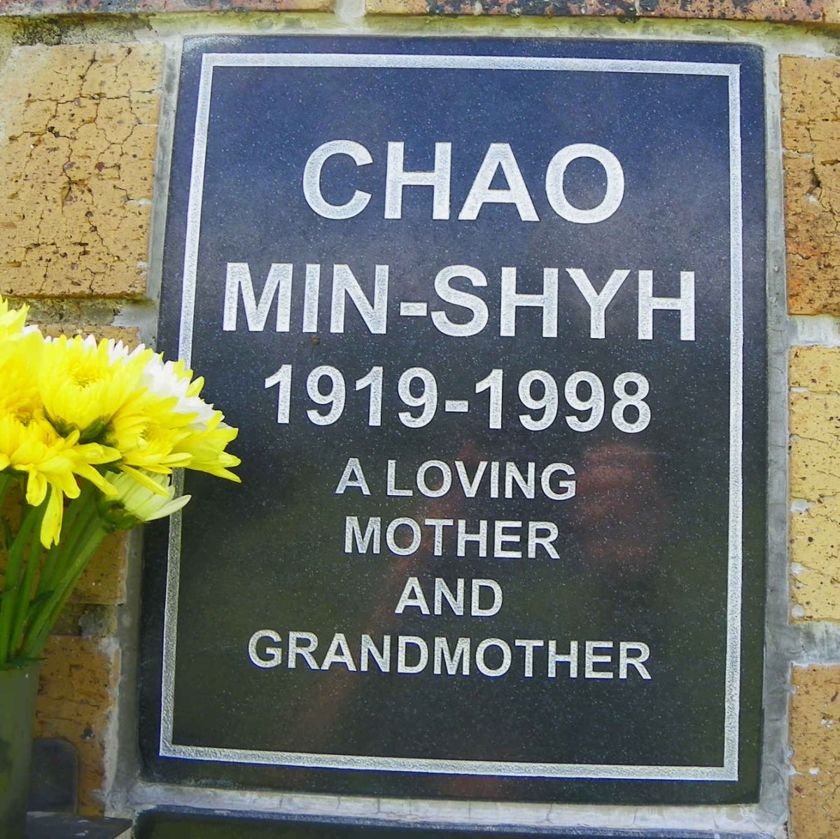 MIN-SHYH Chao 1919-1998