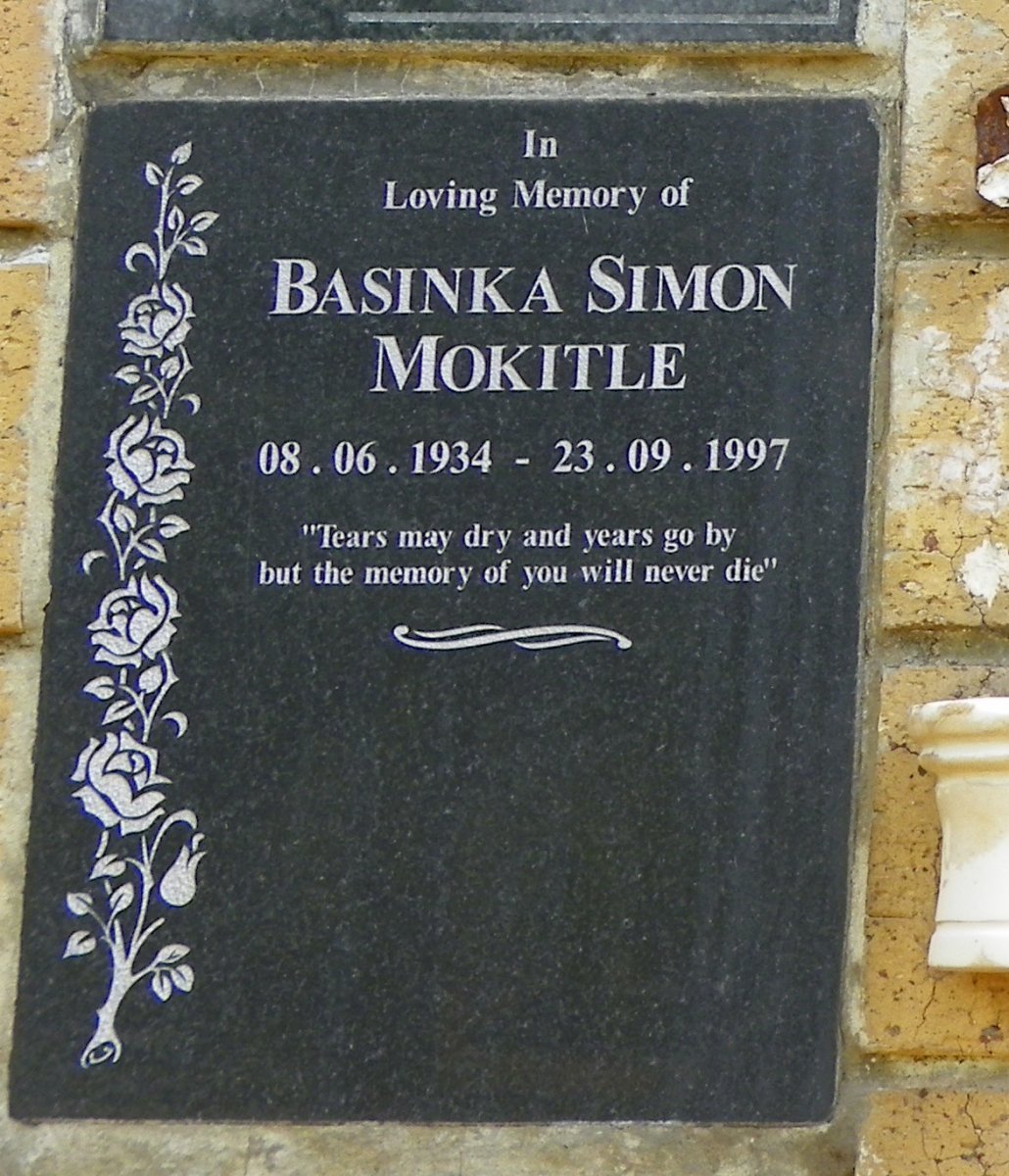 MOKITLE Basinka Simon 1934-1997