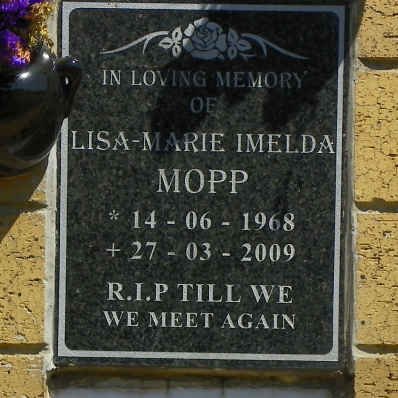 MOPP Lisa-Marie Imelda 1968-2009