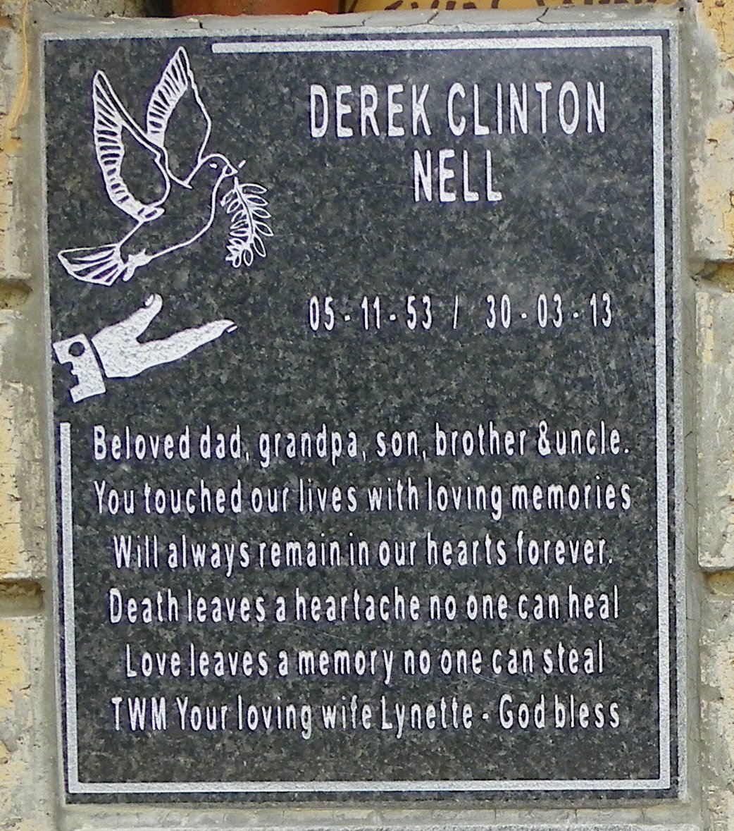 NELL Derek Clinton 1953-2013