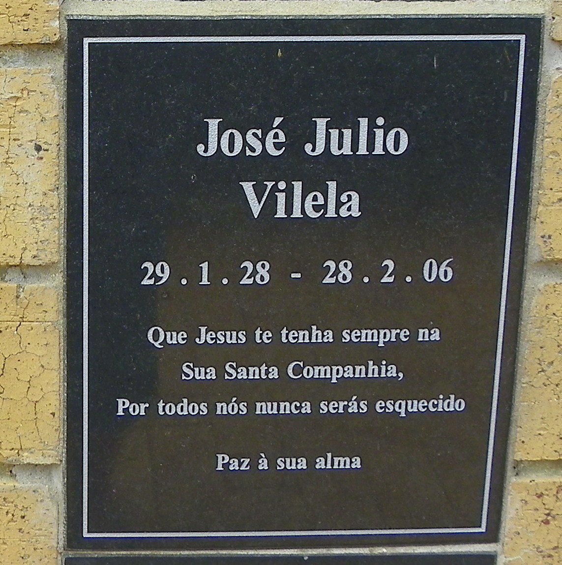 VILELA José Julio 1928-2006
