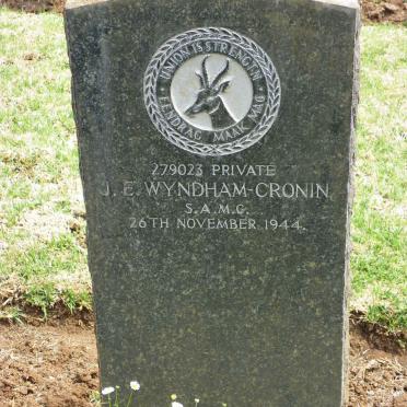 CRONIN J.E., WYNDHAM -1944