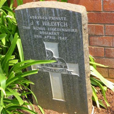 HILDITCH J.T. -1947