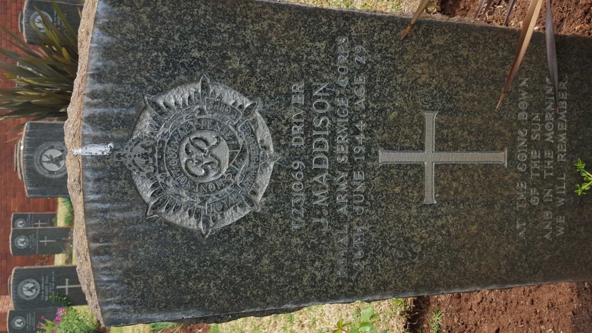 MADDISON J. -1944
