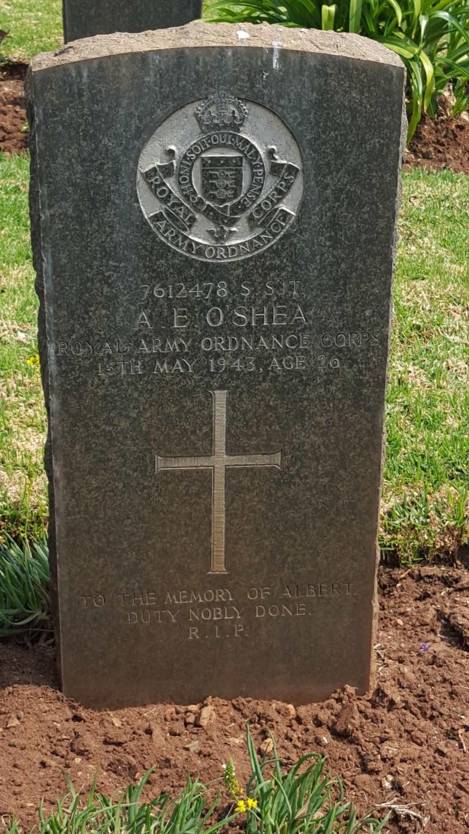 O'SHEA A.E. -1943