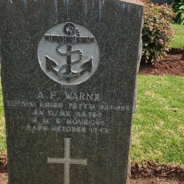 WARNE A.F. -1943