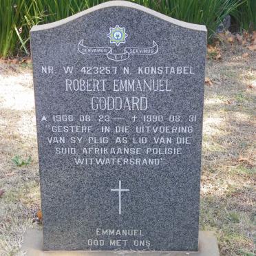GODDARD Robert Emmanuel 1968-1990