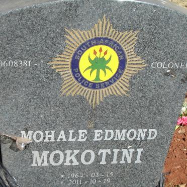 MOKOTINI Mohale Edmond 1964-2011