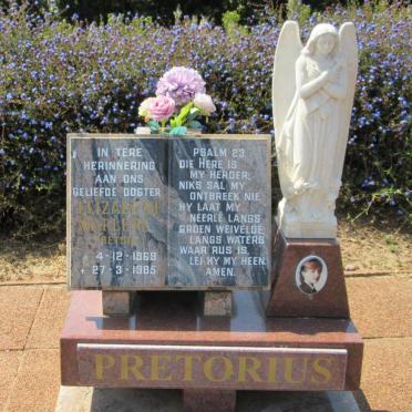 PRETORIUS Elizabeth Marlene 1969-1985