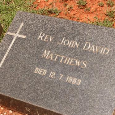 MATTHEWS John David -1983