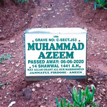 AZEEM Muhammad -2020