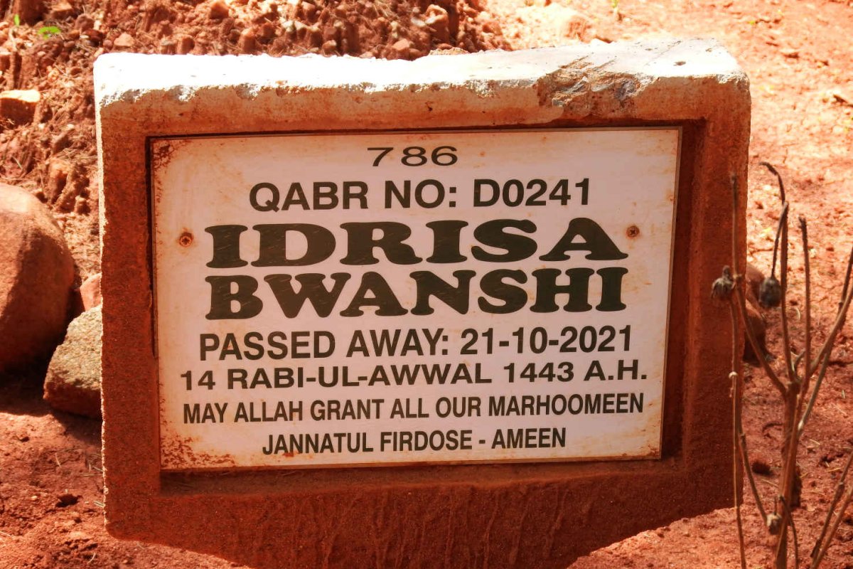 BWANSHI Idrisa -2021