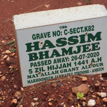 BHAMJEE Hassin -2020