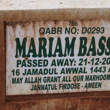 BASSA Mariam -2021