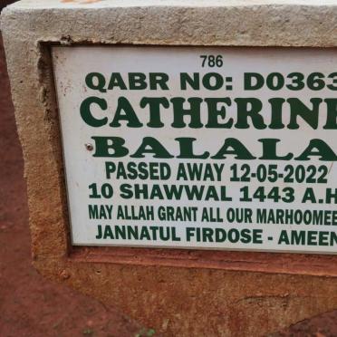 BALALA Catherine -2022