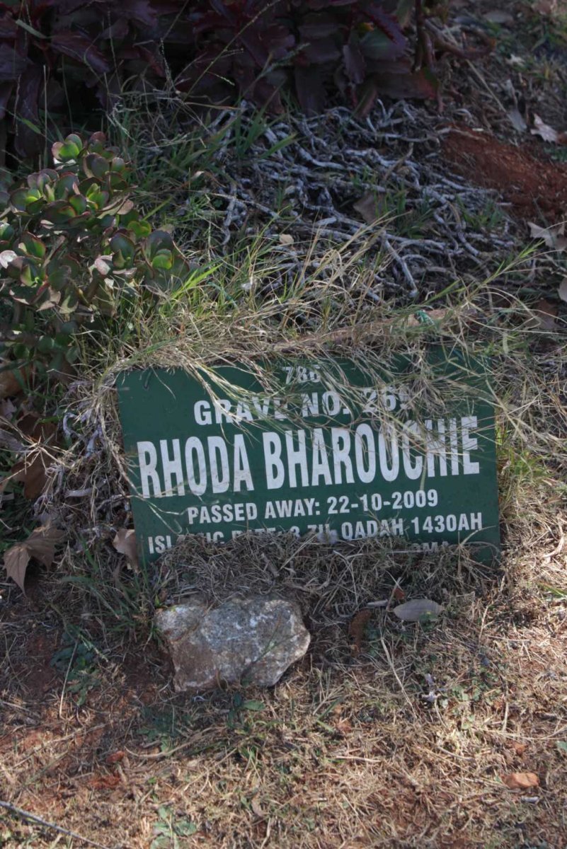 BHAROOCHI Rhoda -2009