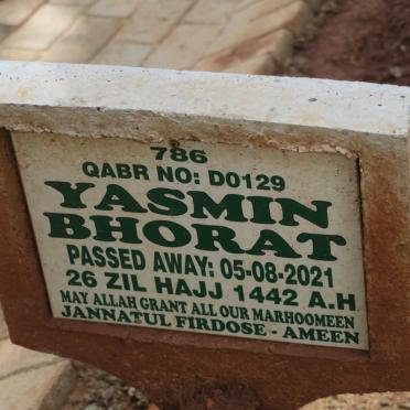BHORAT Yasmin -2021