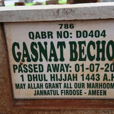 BECHOR Gasnat -2022