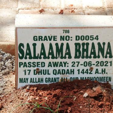 BHANA Salaama -2021