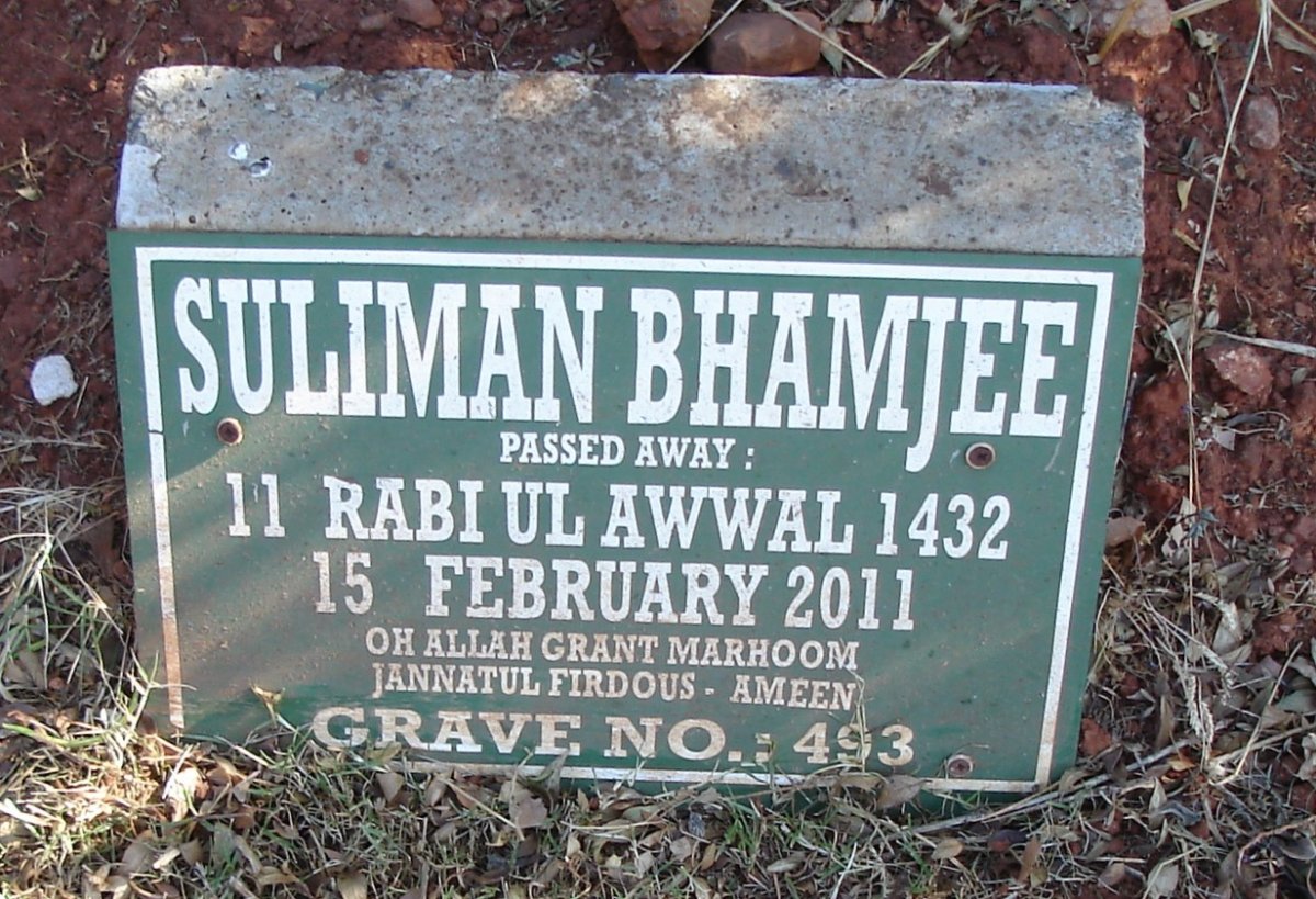 BHAMJEE Suliman -2011