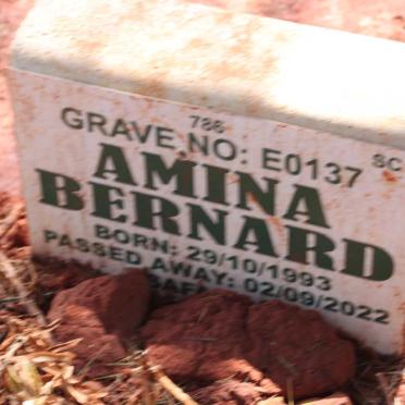 BERNARD Amina 1993-2022