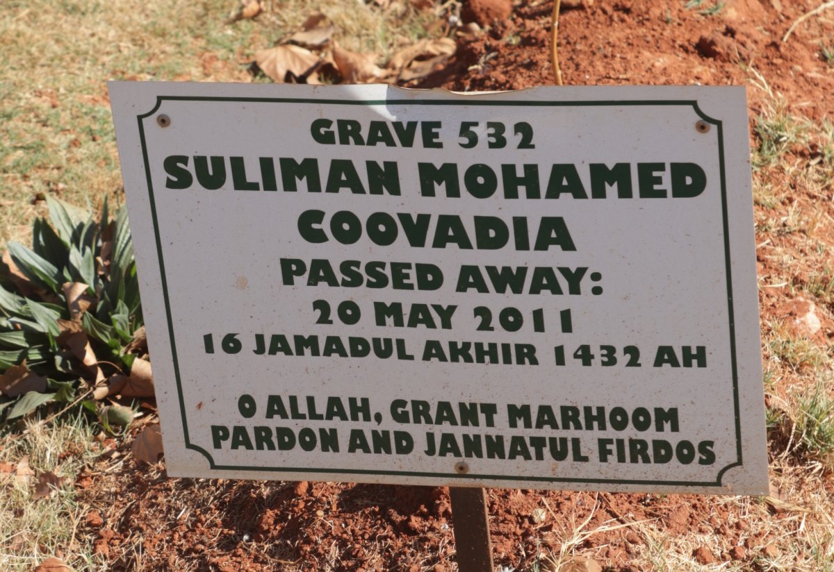 COOVADIA Suliman Mohamed -2011
