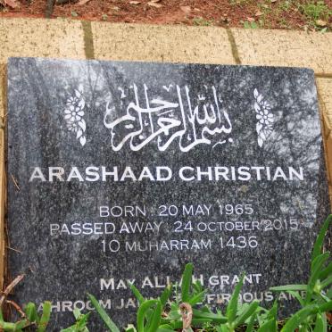 CHRISTIAN Arshad -2015