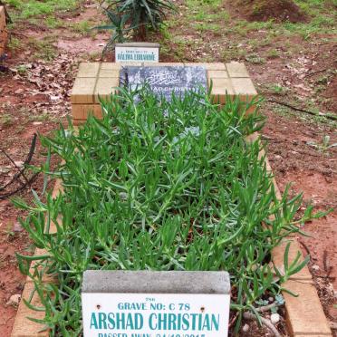 CHRISTIAN Arshad -2015