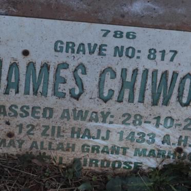 CHIWOXO James -2012